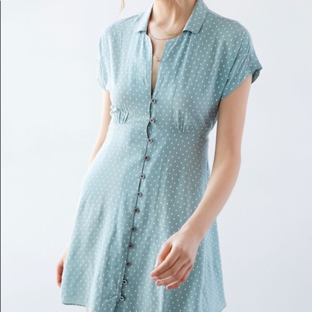Urban Outfitters Kimchi Blue Lucy Polka Dot Dress